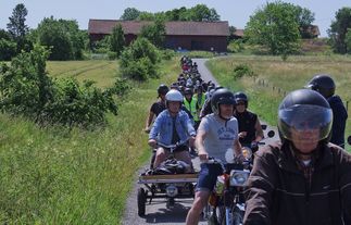 Mopedträff/rally 2019 06 30 Foto: Bogart